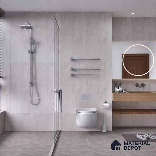 Punch Wall Tile TL 05547 B Prestige Leaf Grey 2 ft x 4 ft Vitrified Matte Finish - 9 mm  | Suitable for Living Room, Bedroom, Bathroom | image 06