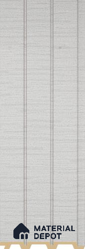 PN 07215 Fabric Look Louver 8 ft x 0.4 ft Texture Finish - 10 mm | Suitable for Feature Wall, TV Unit & Living Room