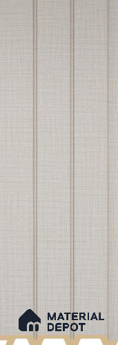 PN 07216 Fabric Look Louver 8 ft x 0.4 ft Texture Finish - 10 mm | Suitable for Feature Wall, TV Unit & Living Room