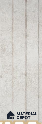 PN 07220 Fabric Look Louver 8 ft x 0.4 ft Texture Finish - 10 mm | Suitable for Feature Wall, TV Unit & Living Room