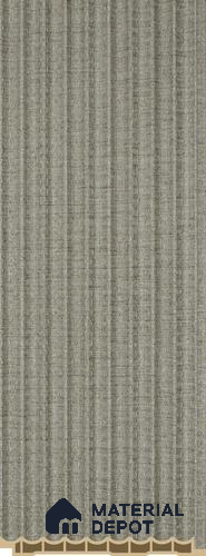 PN 07226 Fabric Look Louver 8 ft x 0.4 ft Texture Finish  - 10 mm | Suitable for Feature Wall, TV Unit & Living Room