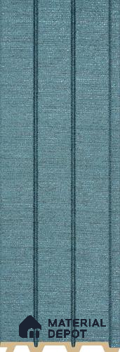 PN 07233 Fabric Look Louver 8 ft x 0.4 ft Texture Finish - 10 mm | Suitable for Feature Wall, TV Unit & Living Room