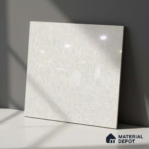 Stone Look Floor Tile TL 09389 F | Glossy Finish 2 ft x 2 ft Vitrified Tile - 8 mm | Suitable For Kitchen, Bathroom, Bedroom & Office