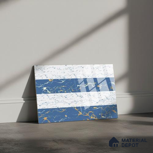 Highlighter Look Wall Tile TL 08857 B | Glossy Finish 18 x 12 inch Ceramic Tile - 7 mm | Suitable For Kitchen & Bathroom