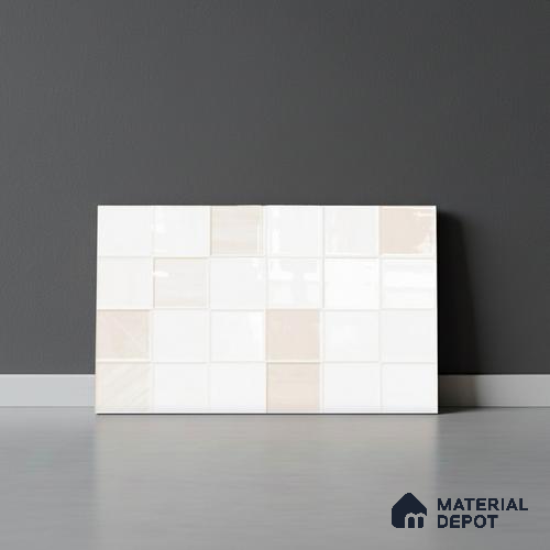 Wood Look Wall Tile TL 08852 C | Glossy Finish 18 x 12 inch Ceramic Tile - 7 mm | Suitable For Kitchen & Bathroom