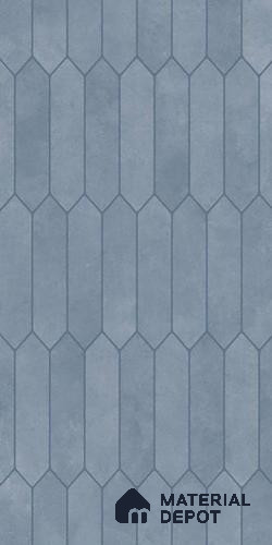 Faux Subway Look Wall & Floor Tile TL 08998 | Glossy Finish 4 ft x 2 ft Vitrified Tile - 9 mm | Suitable For Kitchen, Bathroom & Dining Area