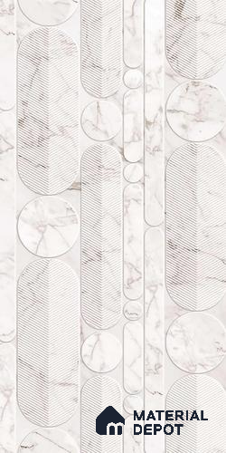 Highlighter Wall Tile TL 08988 | Glossy Finish 4 ft x 2 ft Vitrified Tile - 9 mm | Suitable For Kitchen, Bathroom, Bedroom & Office
