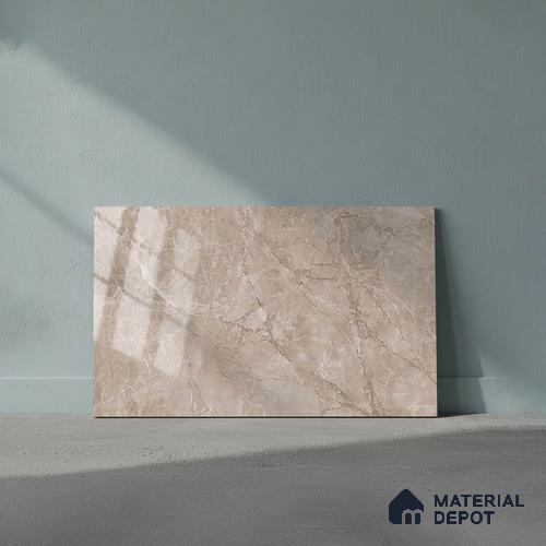 Budget Friendly Marble Wall Tile Value For Money TL 05788 C 18 x 12 inch - Ceramic Glossy Finish -7 mm | Suitable for Kitchen & Bathroom