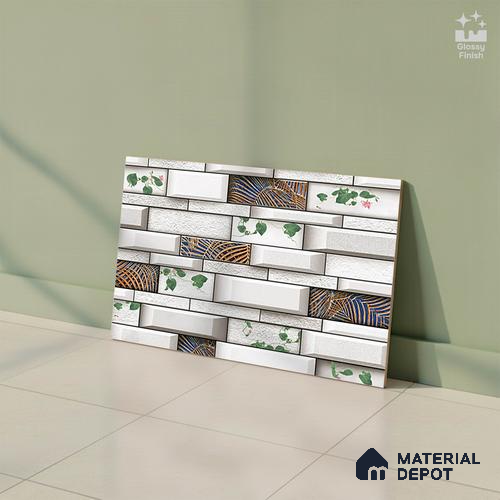 TL 05777 Granite White 450x300 mm Glossy Finish Ceramic Wall Tile - 7 mm