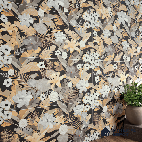 Tropical Wall Tile TL 05625 B Glemar Fort 4 ft x 2 ft Matte Finish Vitrified Tile - 9 mm | Suitable For Living Room, Bathroom, Bedroom