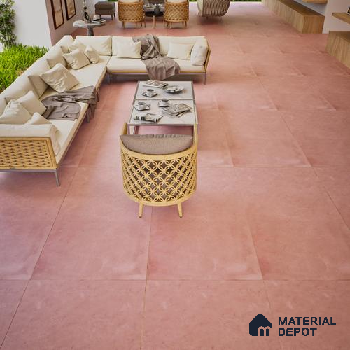 Stone Floor & Wall Tile TL 06402 F Nebula Purple 4 ft x 2 ft Matte Finish Vitrified Tile - 9 mm | Suitable for Living Room, Bedroom & Bathroom