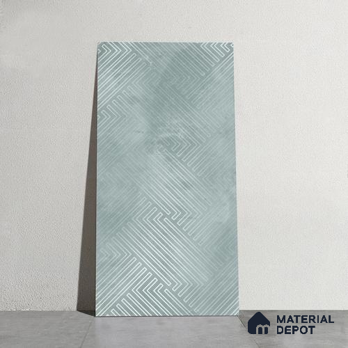Marble Floor & Wall Tile TL 06402 Y Nebula Green HL 4 ft x 2 ft Vitrified Matte Finish - 9 mm |