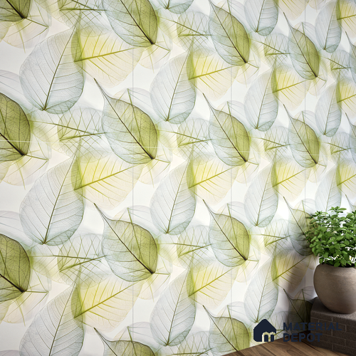Tropical Look Wall Tile TL 06517 CR Multi Decor 01 4 ft x 2 ft Vitrified Matte Finish Tile - 9 mm | Suitable for Living Room, Bedroom, Bathroom, Dining