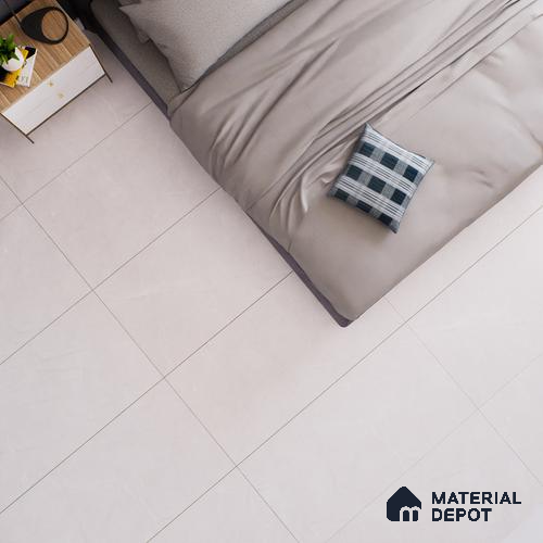 Marble Floor & Wall Tile TL 05620 B Bianco Armel 4 ft x 2 ft Matte Finish Vitrified Tile - 9 mm