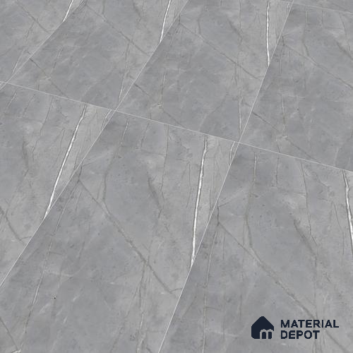 Marble Floor & Wall Tile TL 05618 Grey Avila 4 ft x 2 ft Matte Finish Vitrified Tile - 9 mm