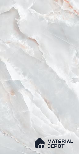 Marble Floor & Wall Tile TL 05569 Grey Carvista 4 ft x 2 ft Glossy Finish Vitrified Tile - 9 mm (Random 3)