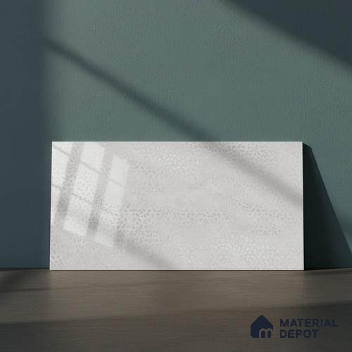 Patterned Wall Tile TL 06515 F SR GL 8086 Dark 24 inch x 12 inch Ceramic Glossy Finish - 8 mm | Suitable for Accent / Feature Walls, Bathroom, Kitchen Wall & Backsplashes | Please Expect a Slight Variation of Pattern