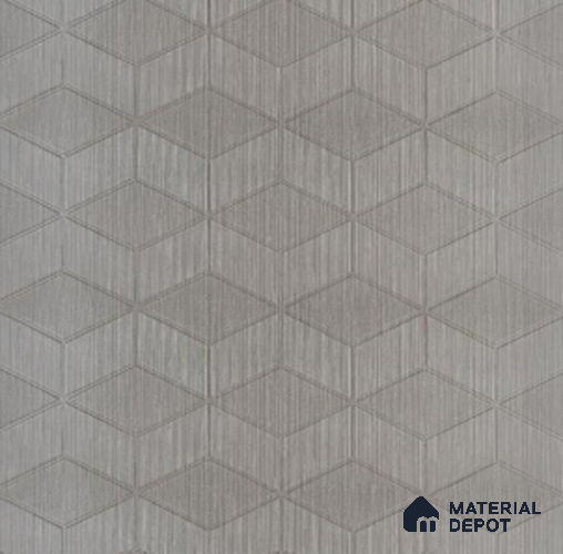 Ash Grey Patterned Decorative Wall Panel PN 02730 C 8 ft x 2 ft Charcoal Panel - 4 mm | Suitable for Feature Wall, TV Unit & Living Room | Width is Subjected to 5% Variation