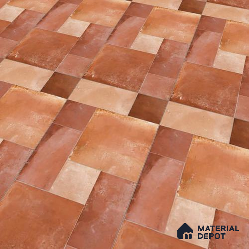 Stone Wall & Floor Tile TL 07202 D Legacy Cotto 2 ft x 4 ft Vitrified Matte Finish - 11 mm | Suitable For Living Room, Bedroom, Dining Area