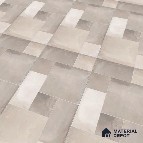 Stone Wall & Floor Tile TL 07202 Legacy Grey 2 ft x 4 ft Vitrified Matte Finish - 11 mm | Suitable For Living Room, Bedroom, Dining Area