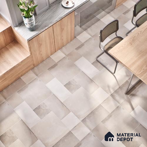 Stone Wall & Floor Tile TL 07202 Legacy Grey 2 ft x 4 ft Vitrified Matte Finish - 11 mm | Suitable For Living Room, Bedroom, Dining Area