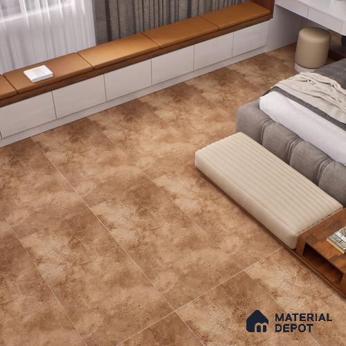 Stone Look Floor & Wall Tile TL 07194 D Artisan Moca 2 ft x 4 ft Vitrified Matte Finish - 8 mm
