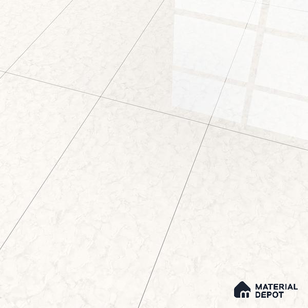 Marble Floor & Wall Double Charge Tile | TL 05558 B Smoke White 4 ft x 2 ft Glossy Finish Vitrified Tile | Suitable For Living Room, Bedroom, Kitchen