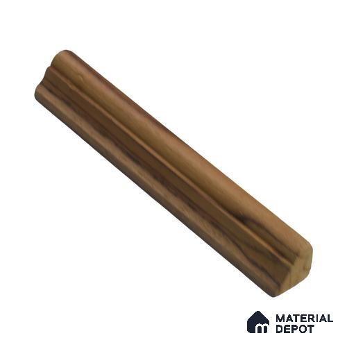Ready to Install DIY Finished BB Grade Teak Wood Paintable French Beading Granulux WP 00024 | 19 x 19 mm | 1 Piece = 1 RFT | Nail & Adhesive Installation