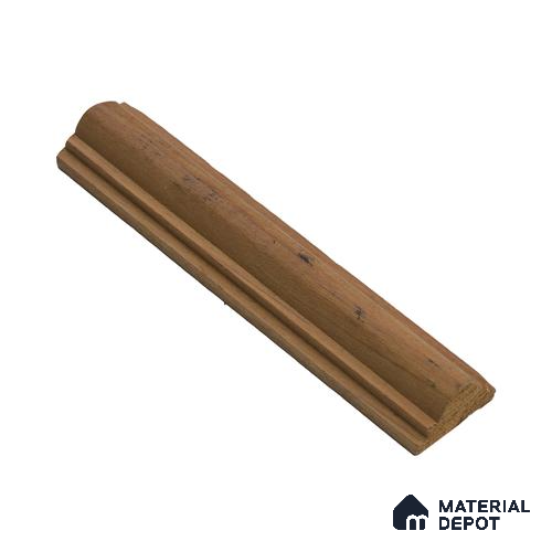 Ready to Install DIY Finished MDF Paintable French Beading Granulux WP 00007 P | 32 x 19 mm | 8 ft Length | Nail & Adhesive Installation