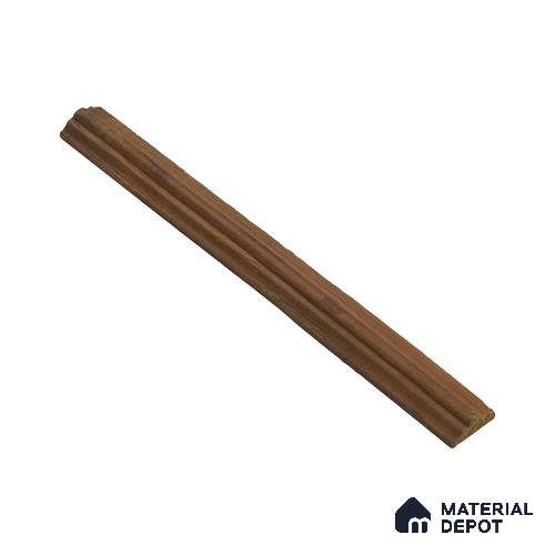 Ready to Install DIY Finished BB Grade Teak Wood Paintable French Beading Granulux WP 00006 | 15 x 8 mm | 1 Piece = 1 RFT | Nail & Adhesive Installation
