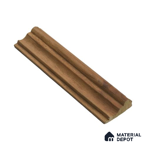 Ready to Install DIY Finished Beech Wood Paintable French Beading Granulux WP 00016 D | 38 x 15 mm | 1 Piece = 1 RFT | Nail & Adhesive Installation