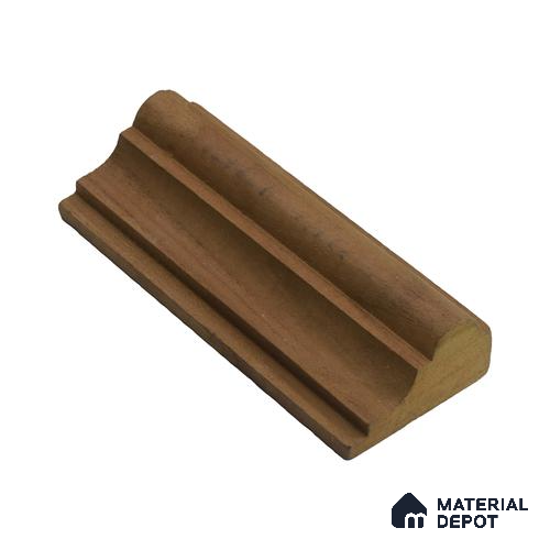 Ready to Install DIY Finished BB Grade Teak Wood Paintable French Beading Granulux WP 00016 C | 60 x 32 mm | 1 Piece = 1 RFT | Nail & Adhesive Installation