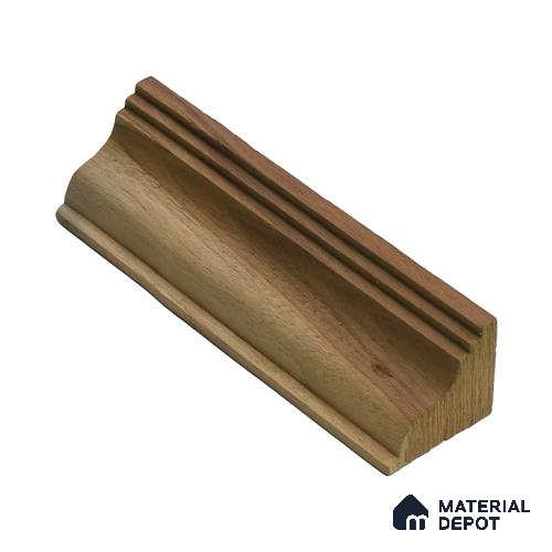 Ready to Install DIY Finished Beech Wood Paintable French Beading Granulux WP 00026 I | 38 x 38 mm | 1 Piece = 1 RFT | Nail & Adhesive Installation