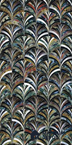 Patterned Look Wall & Floor Tile TL 08905 | High Gloss Finish 4 ft x 2 ft Vitrified Tile - 9 mm | Suitable For Kitchen, Bathroom, Bedroom & Office