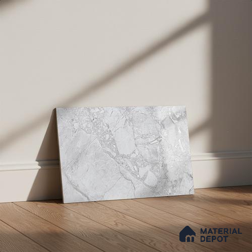 TL 02424 D Dark Grey 18 x 12 inch Glossy Finish Ceramic Wall Tile - 7 mm
