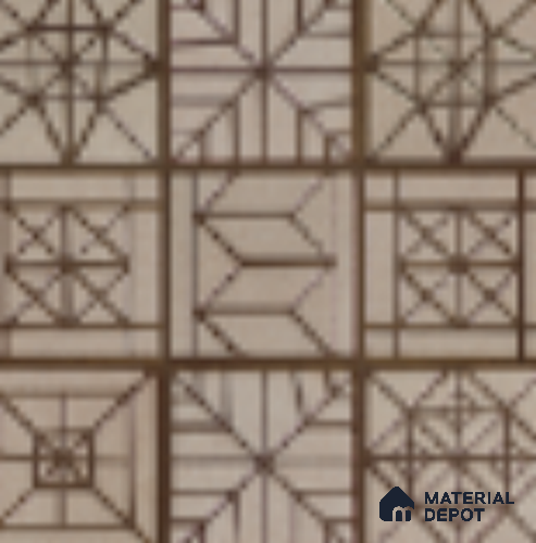 Highlighter Wall Handmade Tile TL 10546 Grafit Noir 96 mm x 96 mm Vitrified - 9 mm | | Suitable For Living Room, Bedroom, Kitchen