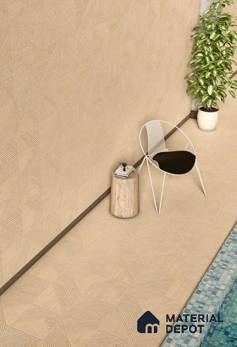 TL 01223 Ideal Honey 1200x300 mm GVT Abstract Look Tile - 9 mm