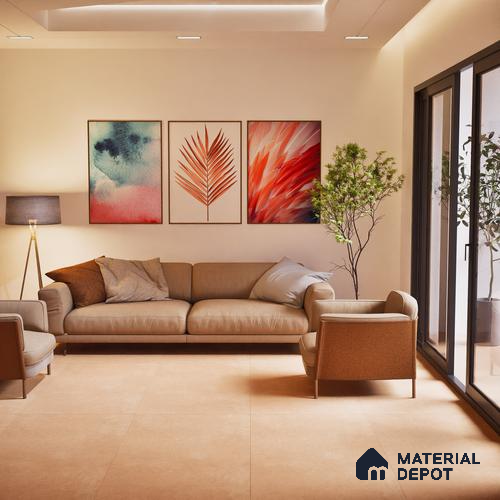 TL 02250 C Imporio Brown 4 ft x 2 ft Diamond Surface Glazed Vitrified Wall & Floor Tile - 9 mm (Random 3) | Iamge 06