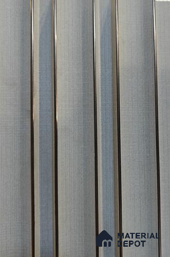 Patterned Louver PN 05442 9.5 ft x 4.8 inch Charcoal Panel - 12 mm | Suitable for Feature Wall, TV Unit & Living Room | Width is Subjected to 5% Variation