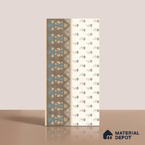 Highlighter Wall Tile TL 08543 C | 4 ft x 2 ft Full Body Dry Granula Plus Matte Finish Vitrified Tile - 10 mm | 4 Random Design | Suitable for Living Room, Bedroom, Bathroom & Kitchen