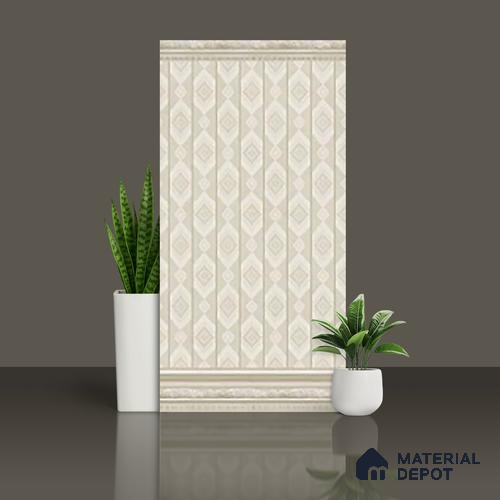 Patterned Look Wall Tile TL 09727 C  4 ft x 2 ft Vitrified Matte Finish - 9 mm