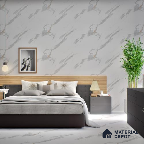 Endless Floor & Wall Tile TL 06272 Digital Sapphire Blue 4 ft x 2 ft Vitrified Matte Finish - 9 mm (Random Design 4) | Suitable for Living Room, Bedroom, Bathroom & Kitchen