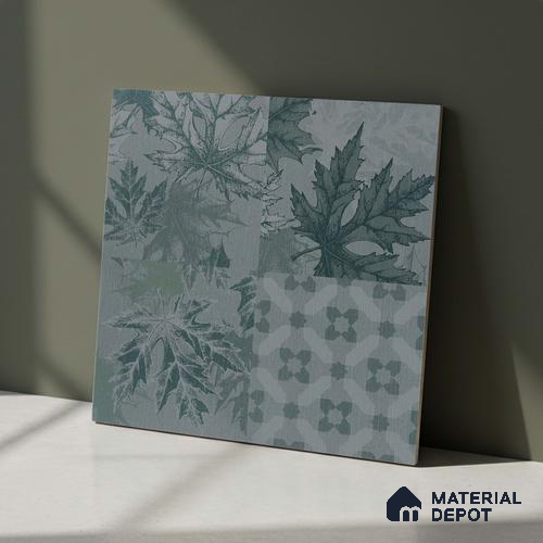TL 00896 B Jekorb Grey Decor 600 x 600 mm Matte Finish Tile - 9 mm | Please Expect a Slight Variation of Pattern