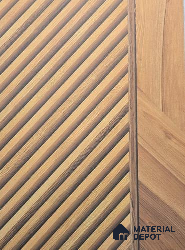 Brown Marble Look LM 22568 8 ft x 4 ft Texture Finish Decorative Laminate - 1 mm | Suitable for TV Unit, Wardrobe, Kitchen Cabinets