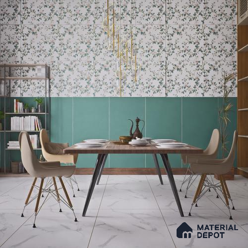 TL 05528 Leaf Matte Finish 1200x600 mm Full Body Vitrified Wall & Floor Tile - 9 mm