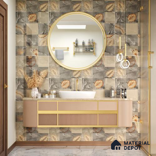 TL 05563 Lemsa Decor 4 ft x 2 ft Glossy Finish Wall Tile - 9 mm