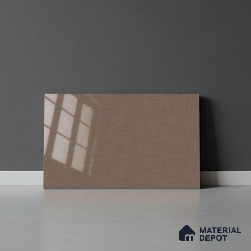 TL 02419 C Dark Brown 18 x 12 inch Glossy Finish Ceramic Wall Tile - 7 mm