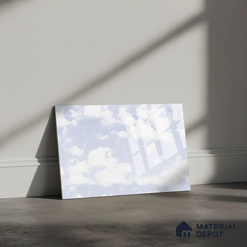 TL 02434 A Light Sky Blue 18 x 12 inch Glossy Finish Ceramic Wall Tile - 7 mm