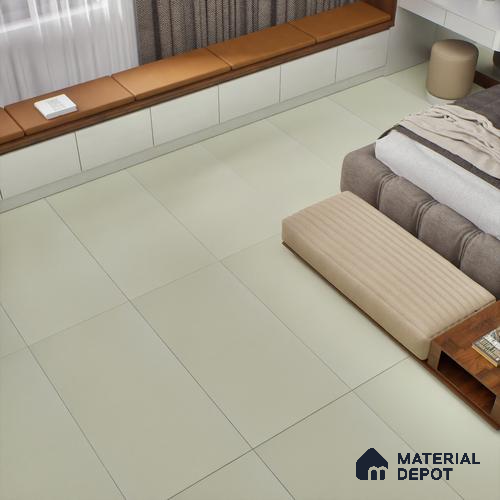 TL 00707 Lime Green Matte Finish 4 ft x 2 ft Full Body Vitrified Tile - 9 mm