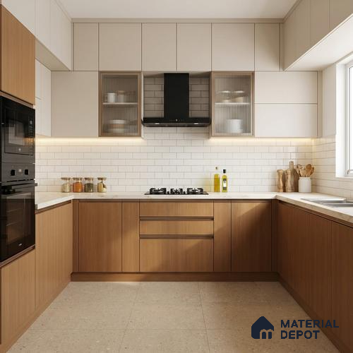 Wooden Look LM 01366 Texas Rodeo 8 ft x 4 ft Texture Finish Decorative Laminate - 1 mm | Suitable for TV Unit, Wardrobe, Kitchen Cabinets